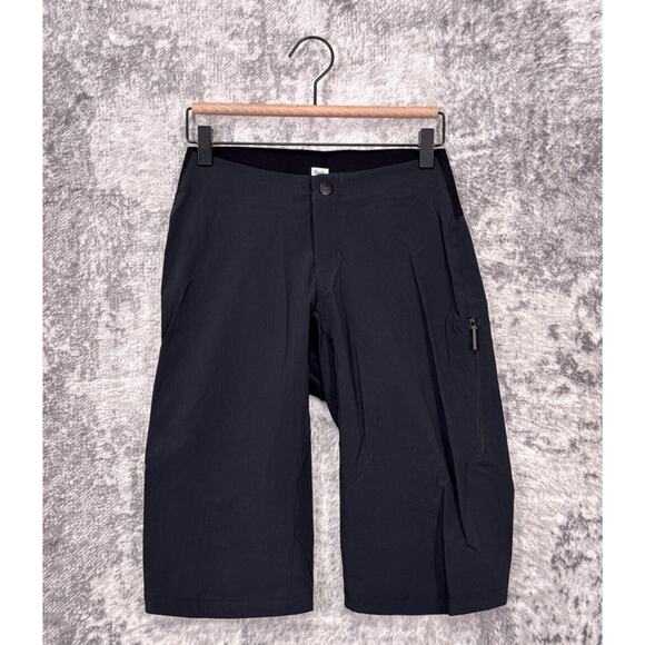 Rapha Pants - Rapha Trail Shorts XS Womens Black Baggy Fit Zip Pocket Cycling